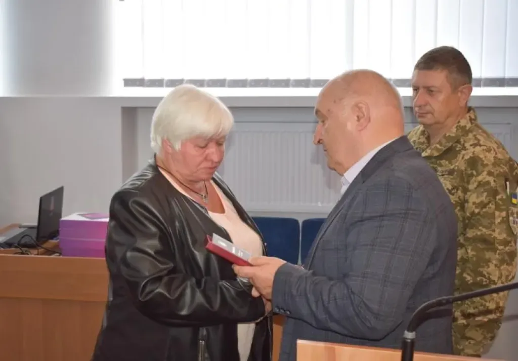У Коростені вручили ордени «За мужність» родинам загиблих Героїв