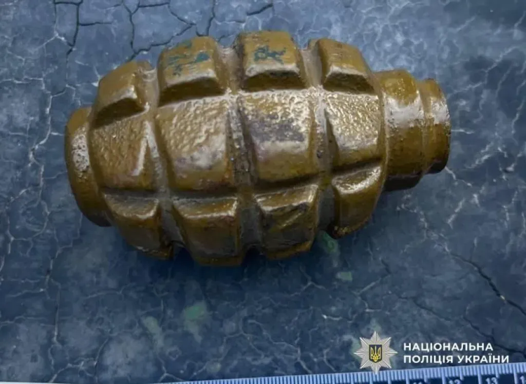 У Коростені у чоловіка в будинку знайшли гранату після скарги сусідки