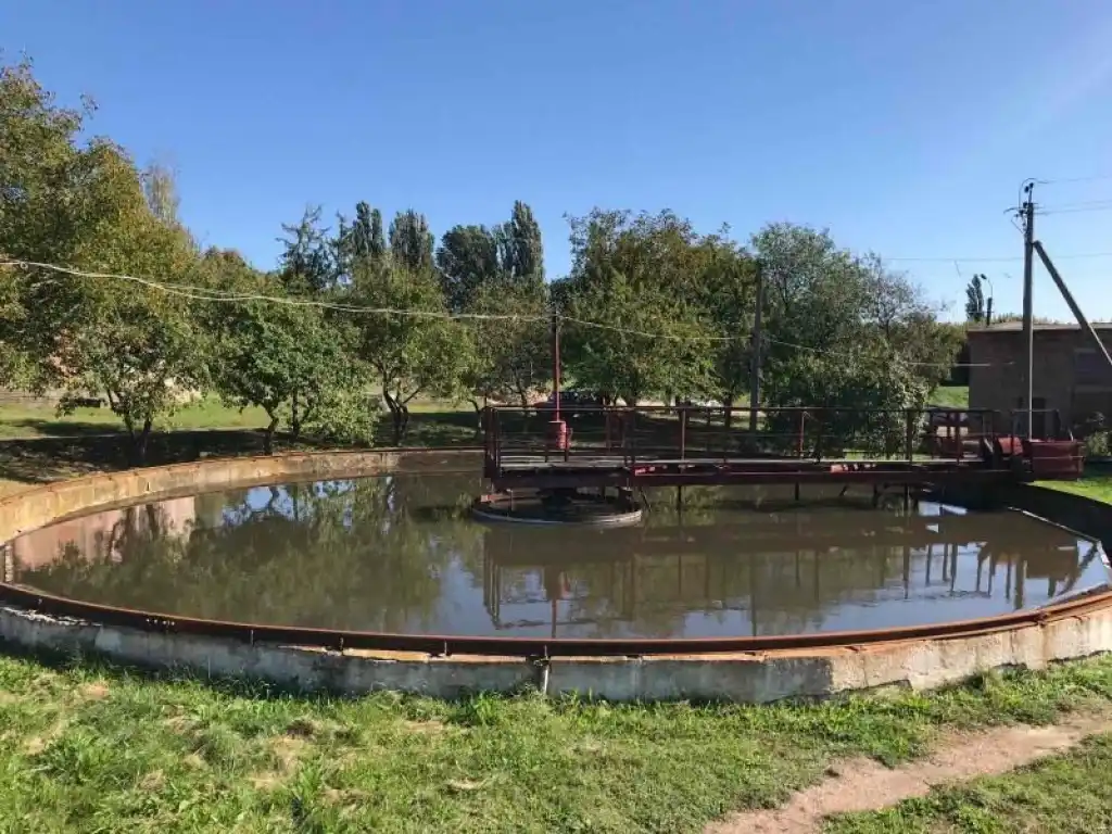 В Овручі відремонтували вторинний відстійник очисних споруд водоканалу