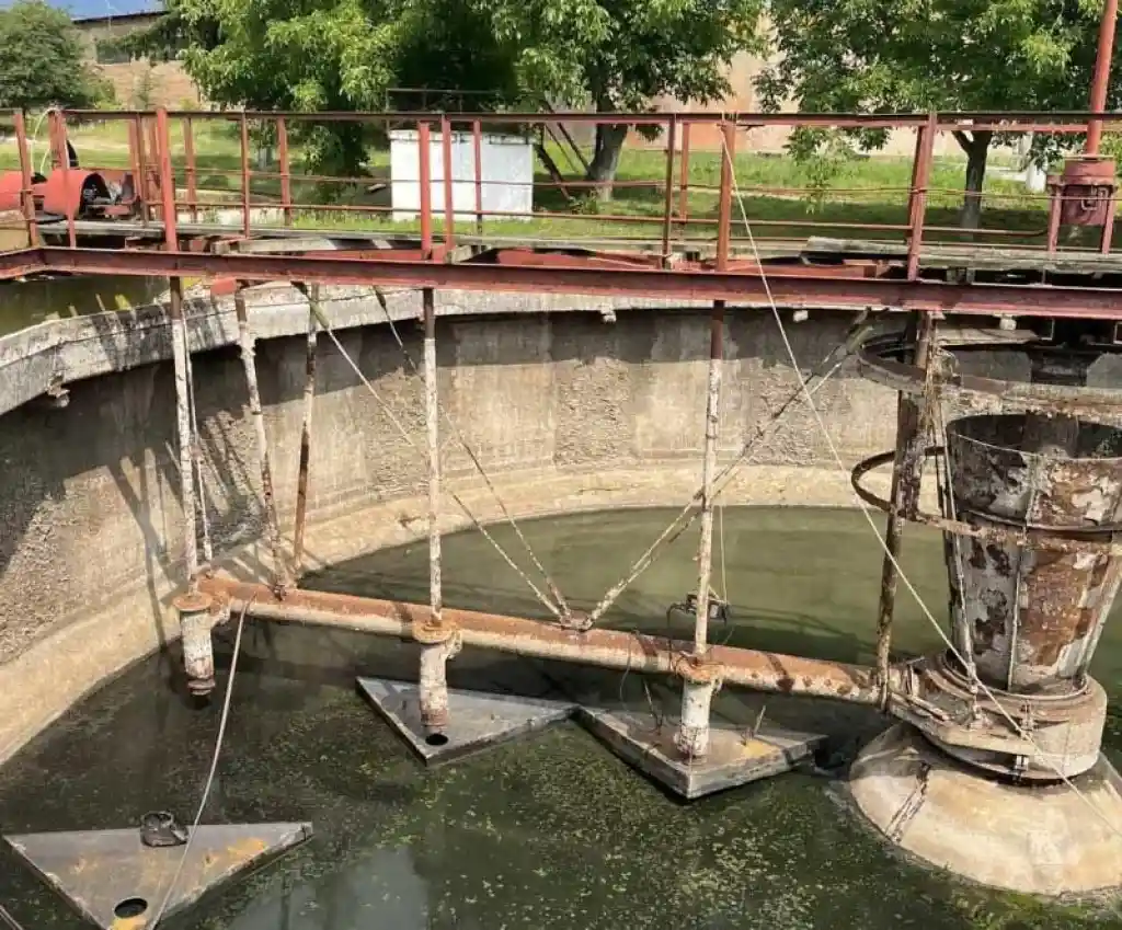 В Овручі відремонтували вторинний відстійник очисних споруд водоканалу