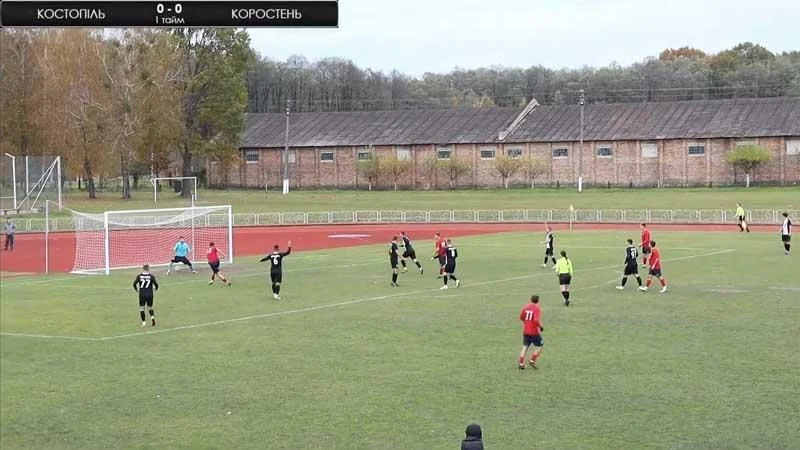 СК «Коростень/Агро-Нива» зіграв унічию 3:3 у драматичному матчі в Костополі
