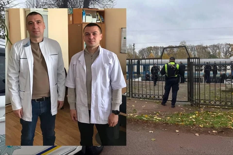 Двоє братів-лікарів з Овруча надали першу допомогу постраждалим під час вибуху на вокзалі