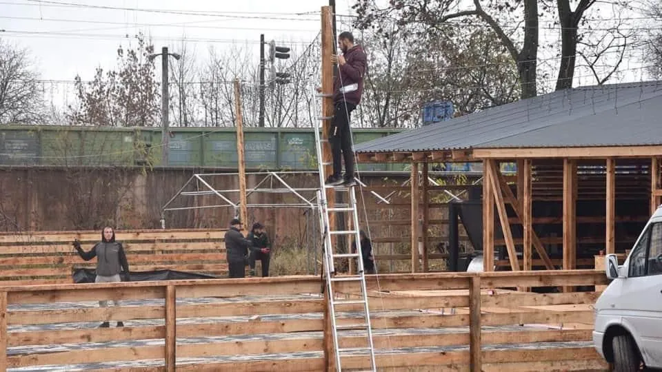 У Коростені біля Палацу культури з’явиться зимова ковзанка