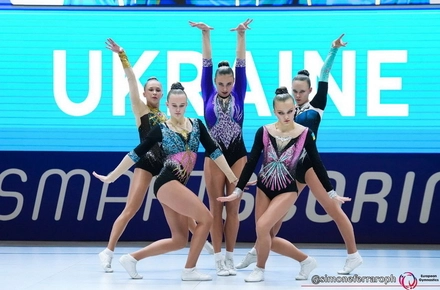 Житомирські гімнастки вибороли медалі на чемпіонаті Європи зі спортивної аеробіки
