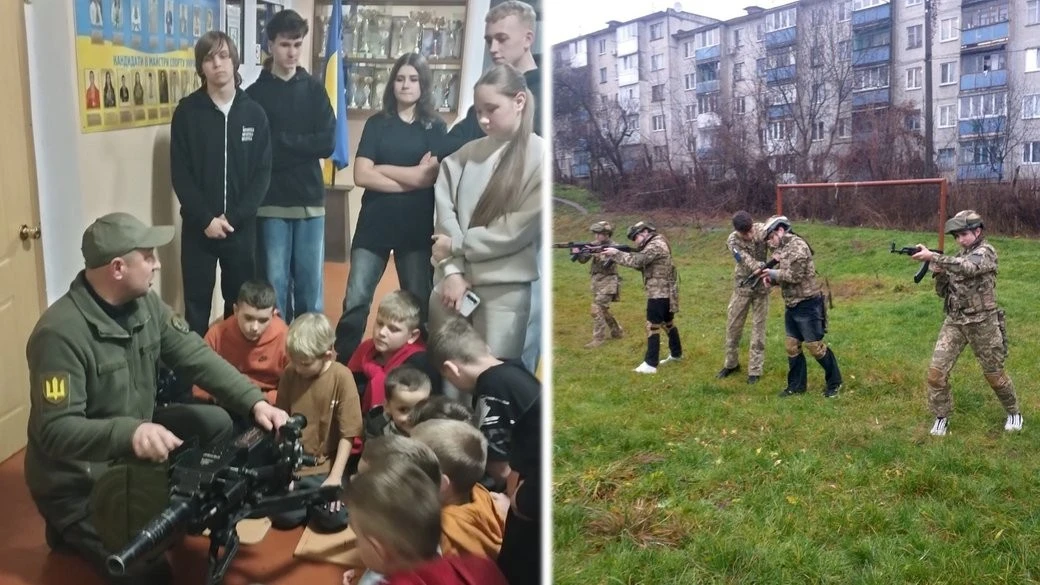 У Житомирі діти опановували тактику та військові навички під керівництвом ветеранів-десантників