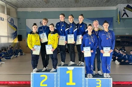 Команда Житомирщини виборола загальнокомандне «срібло» на Кубку України зі спортивної аеробіки