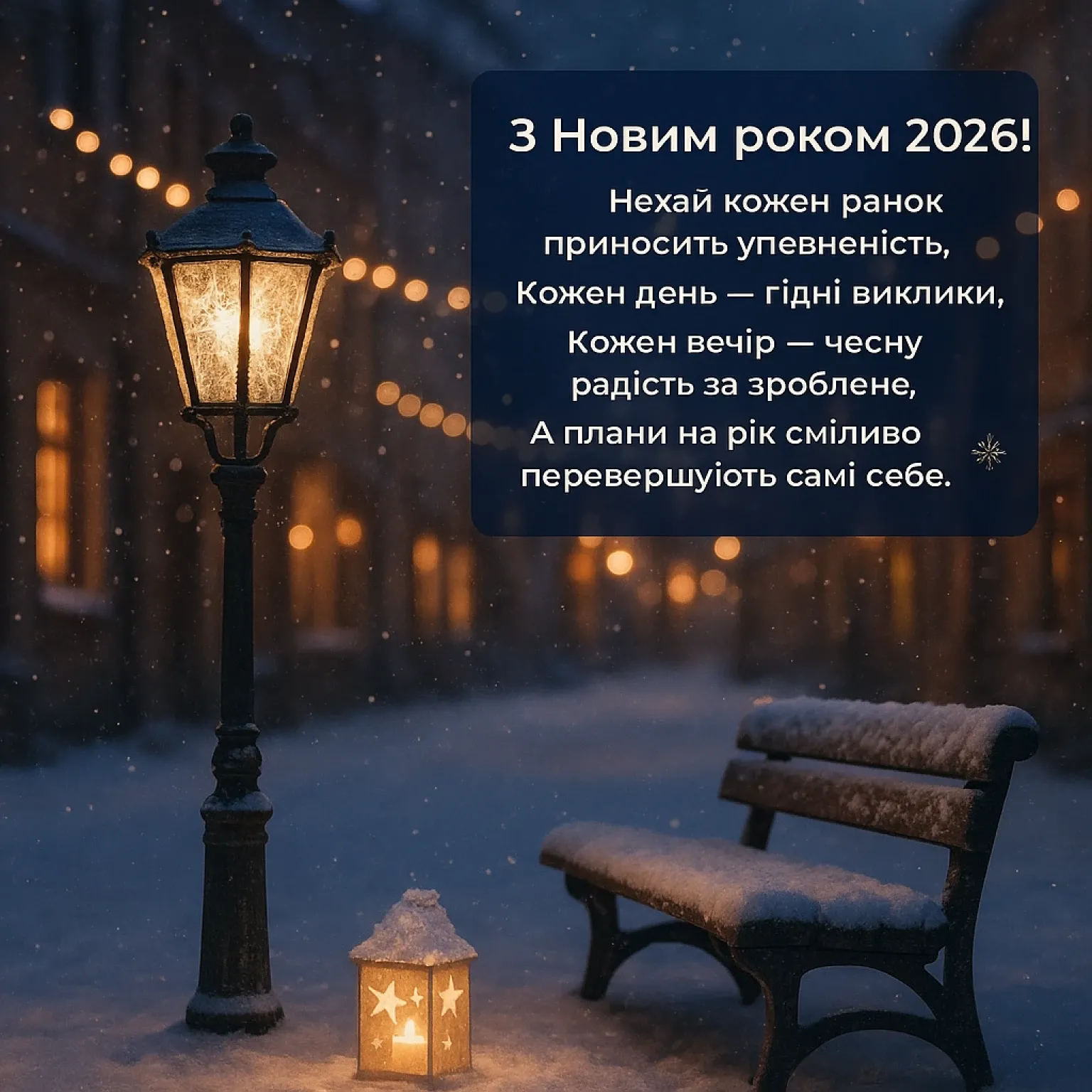 Привітання з Новим роком 2026 у віршах