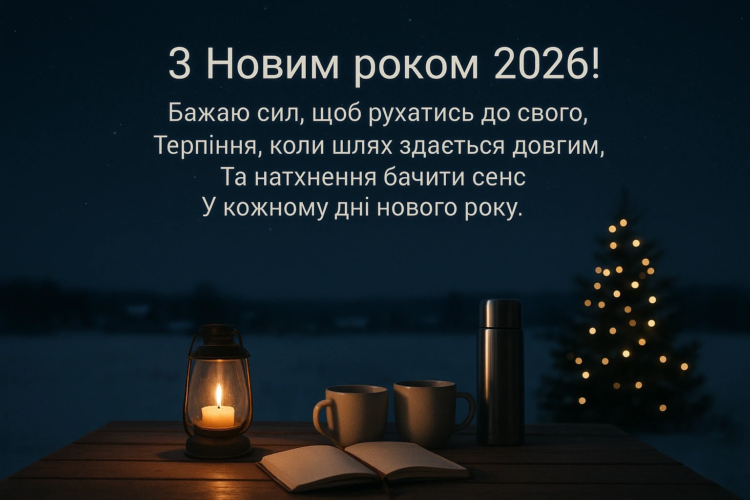 Привітання з Новим роком 2026 у віршах