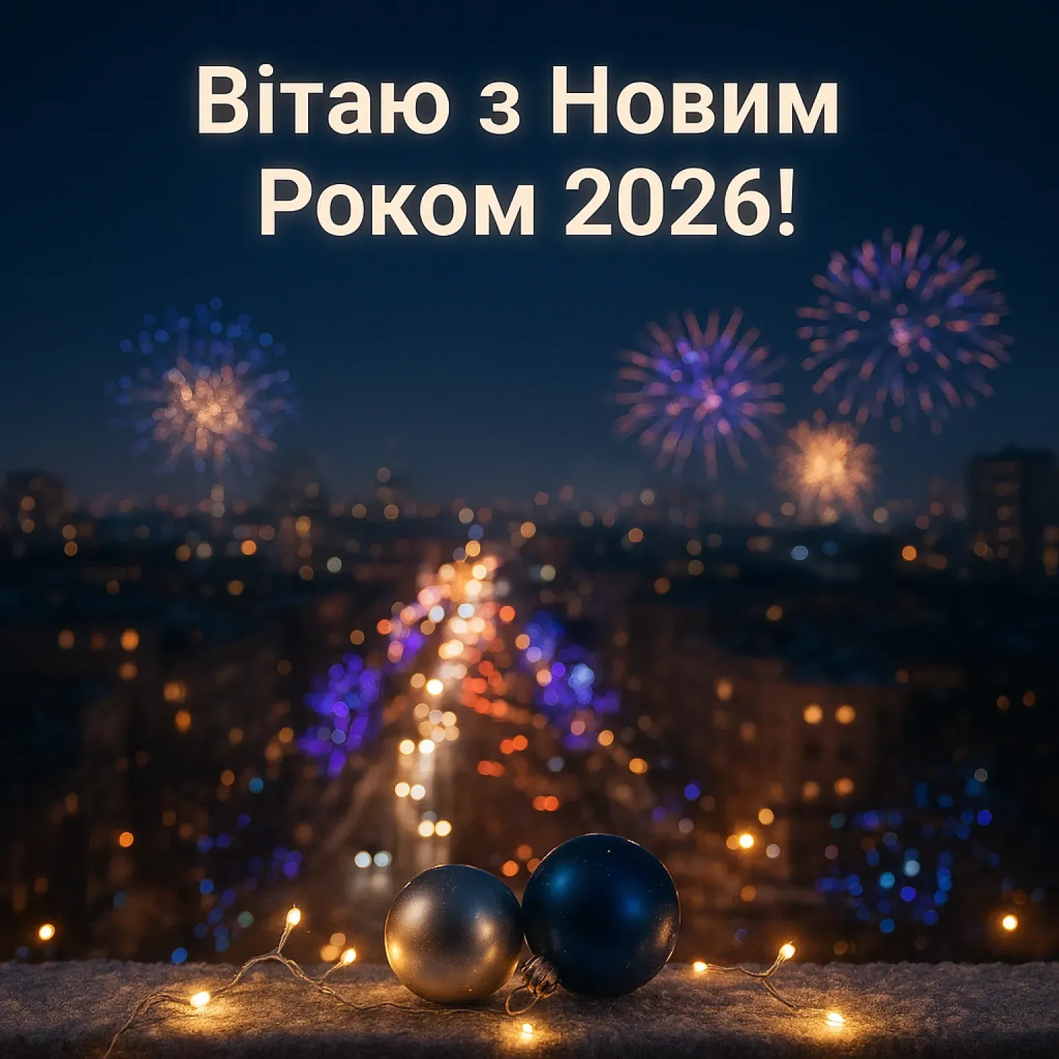 Привітання з Новим роком 2026 у віршах