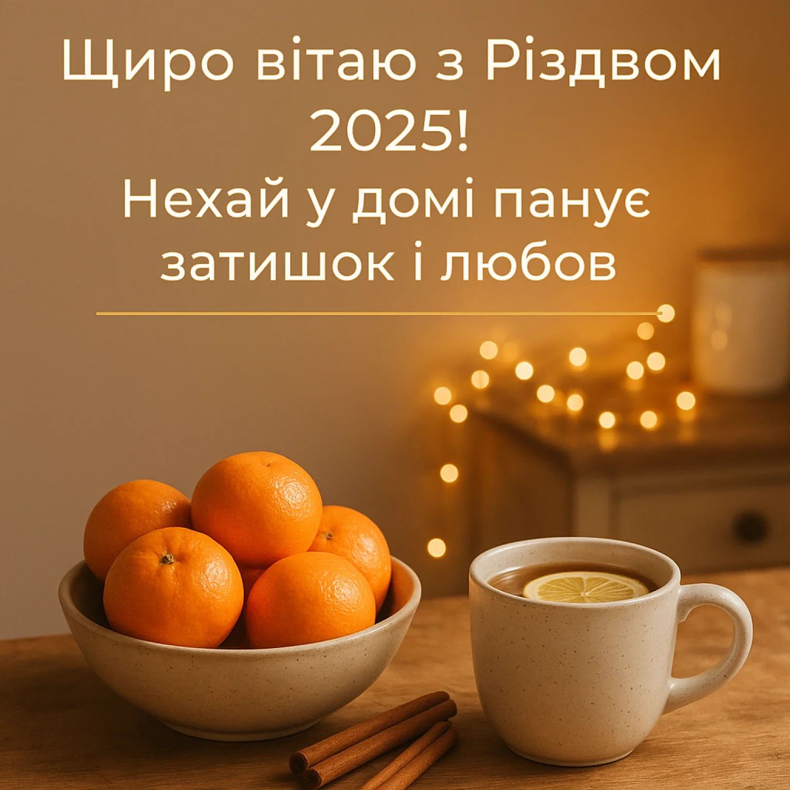 Привітання з різдвом 2025