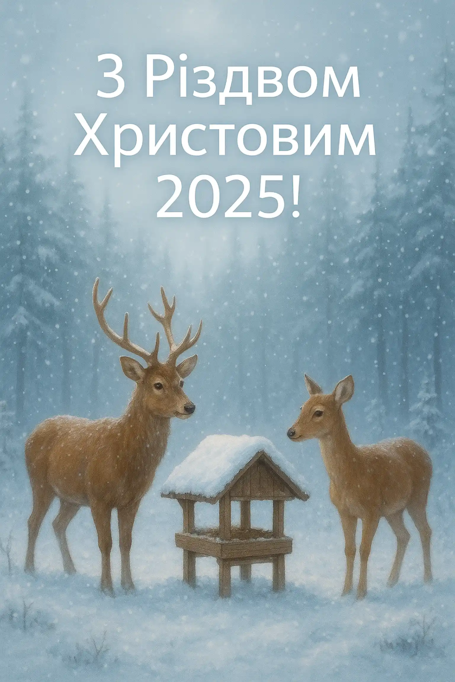 Привітання з різдвом 2025