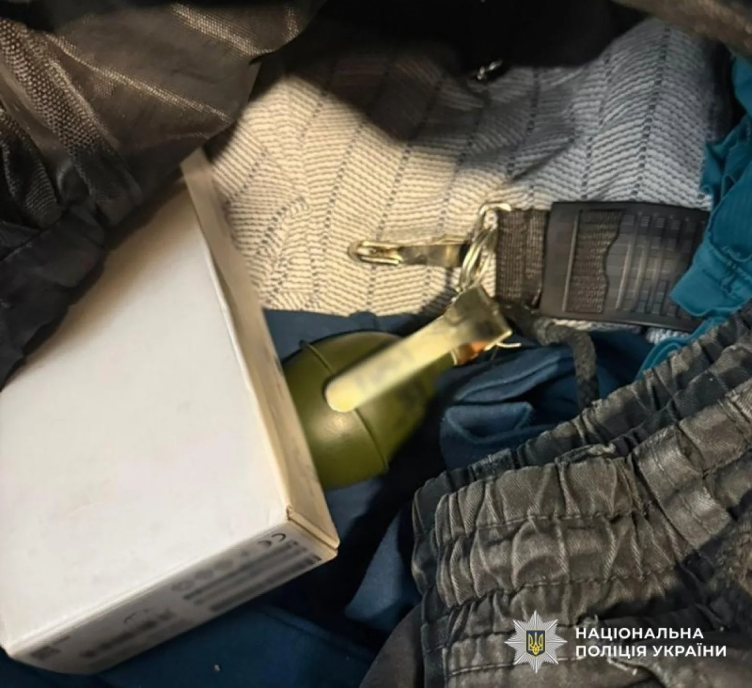 У Житомирі затримали чоловіка з ручною гранатою біля автовокзалу