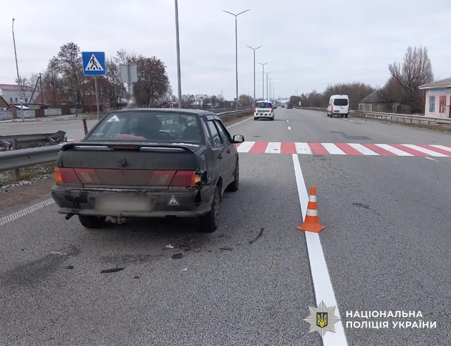 У Пулинській громаді на трасі Київ–Чоп збили 17-річну дівчину після ДТП за участю двох авто