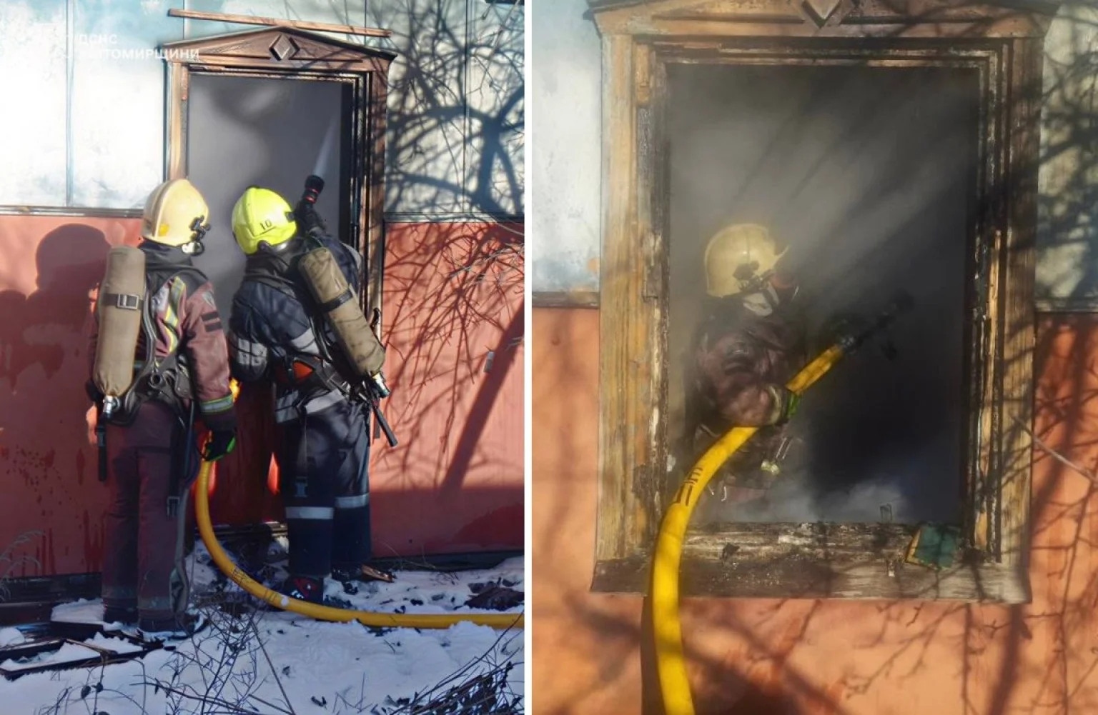 У Звягелі під час пожежі в будинку виявили тіло жінки