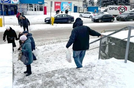 Ожеледиця і снігопади перевантажили травмпункт у Коростені: кількість пацієнтів різко зросла
