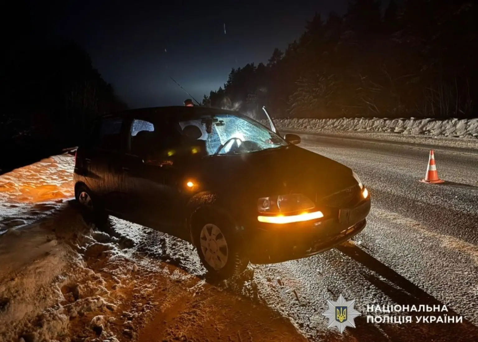 Невідома особа постраждала в ДТП під Станишівкою: поліція просить допомоги
