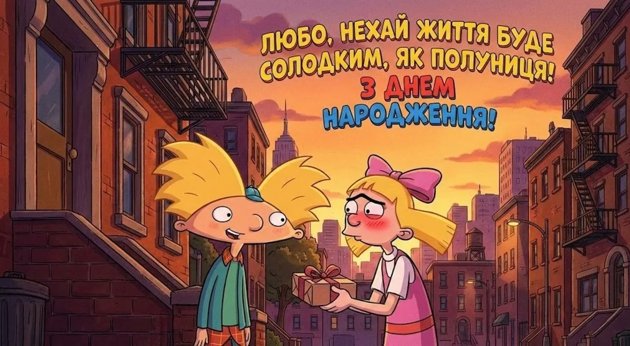 Привітання для Люби з днем народження