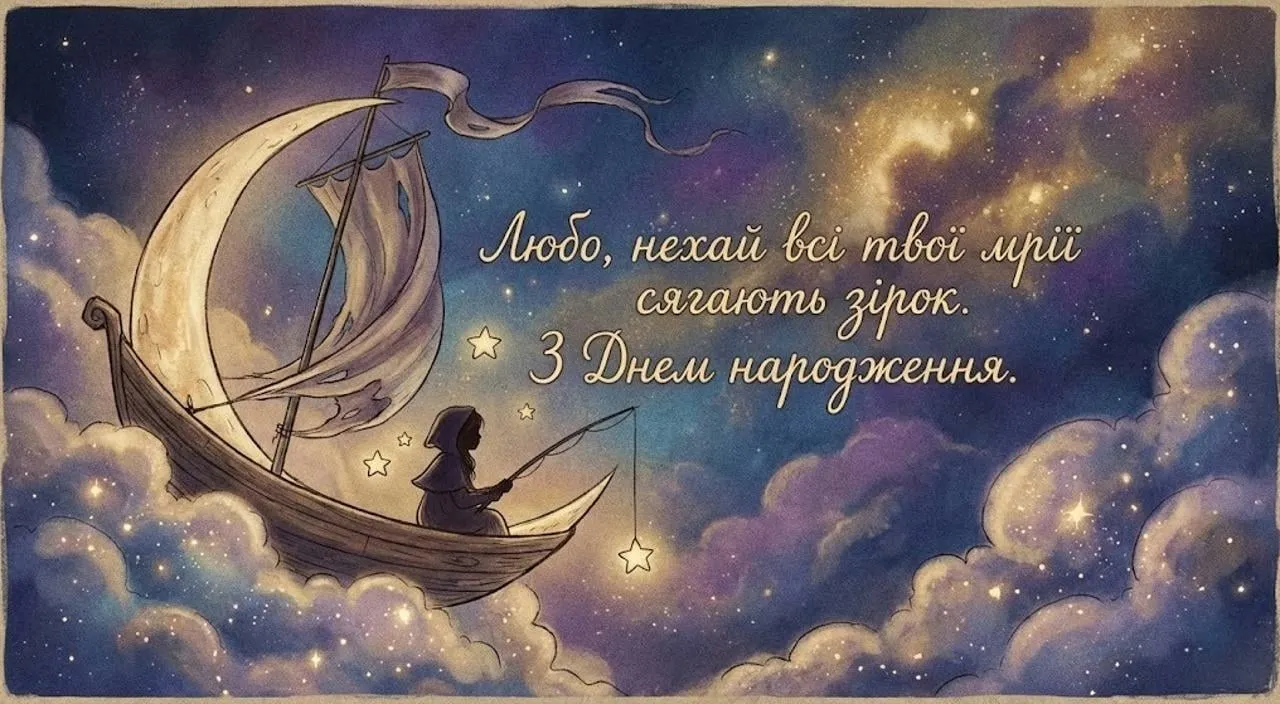 Привітання для Люби з днем народження