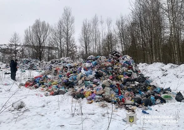 Екологічне свавілля під Житомиром: приватне підприємство влаштувало нелегальний смітник