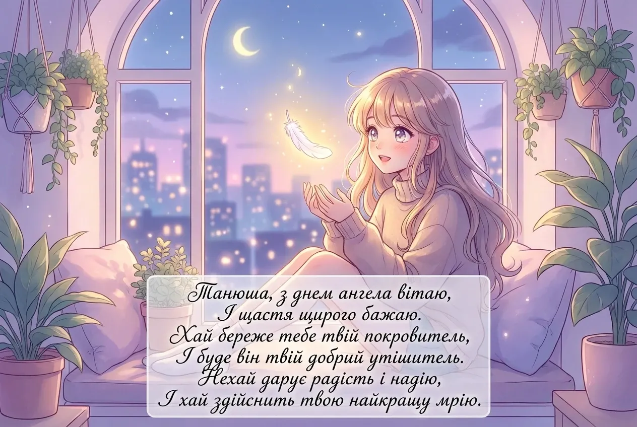 з днем ангела Танюша