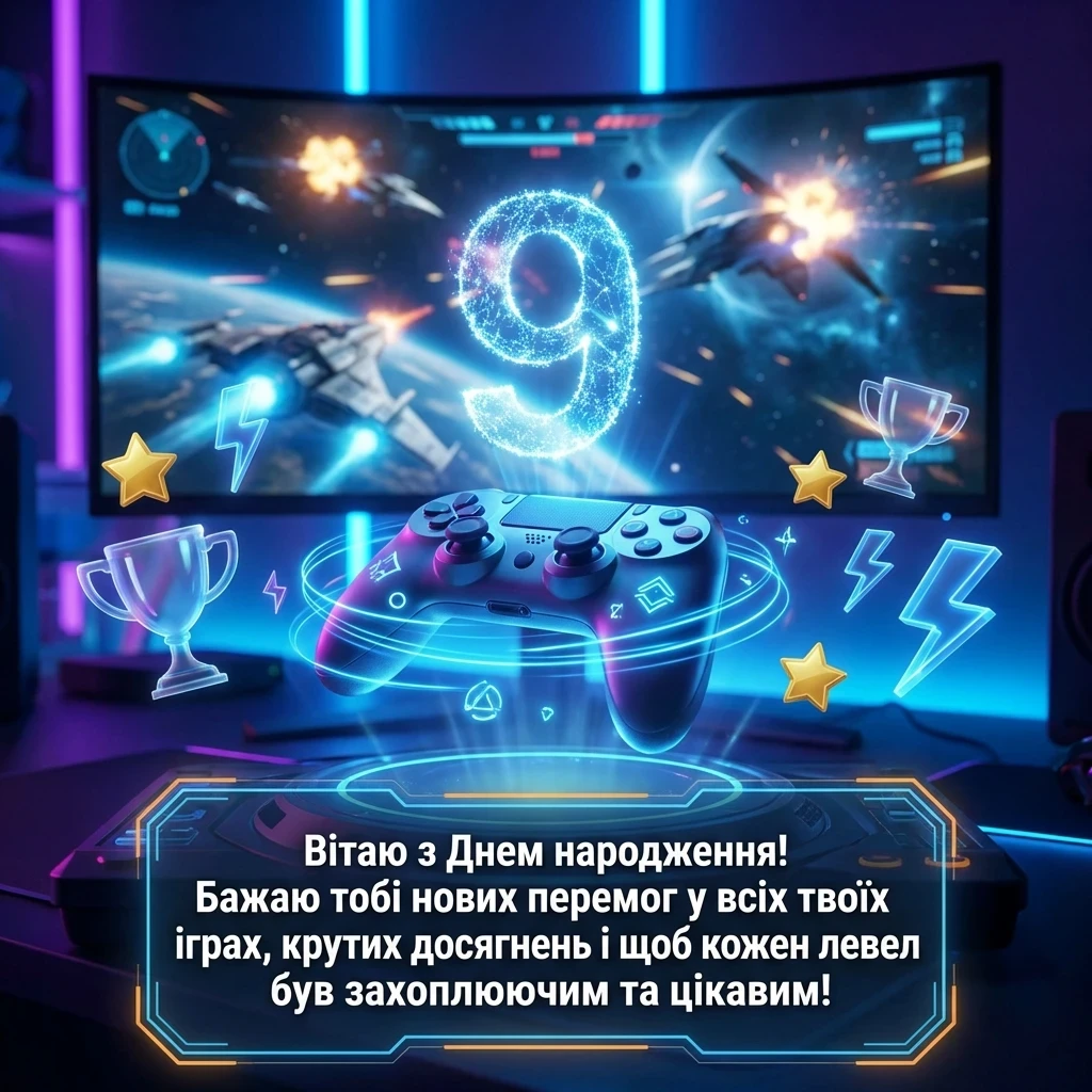 з днем народження онука 9 років