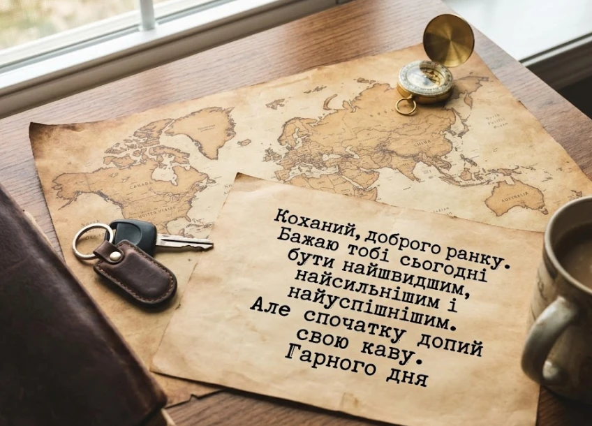 Доброго ранку, коханий: найтепліші картинки та душевні побажання для початку дня