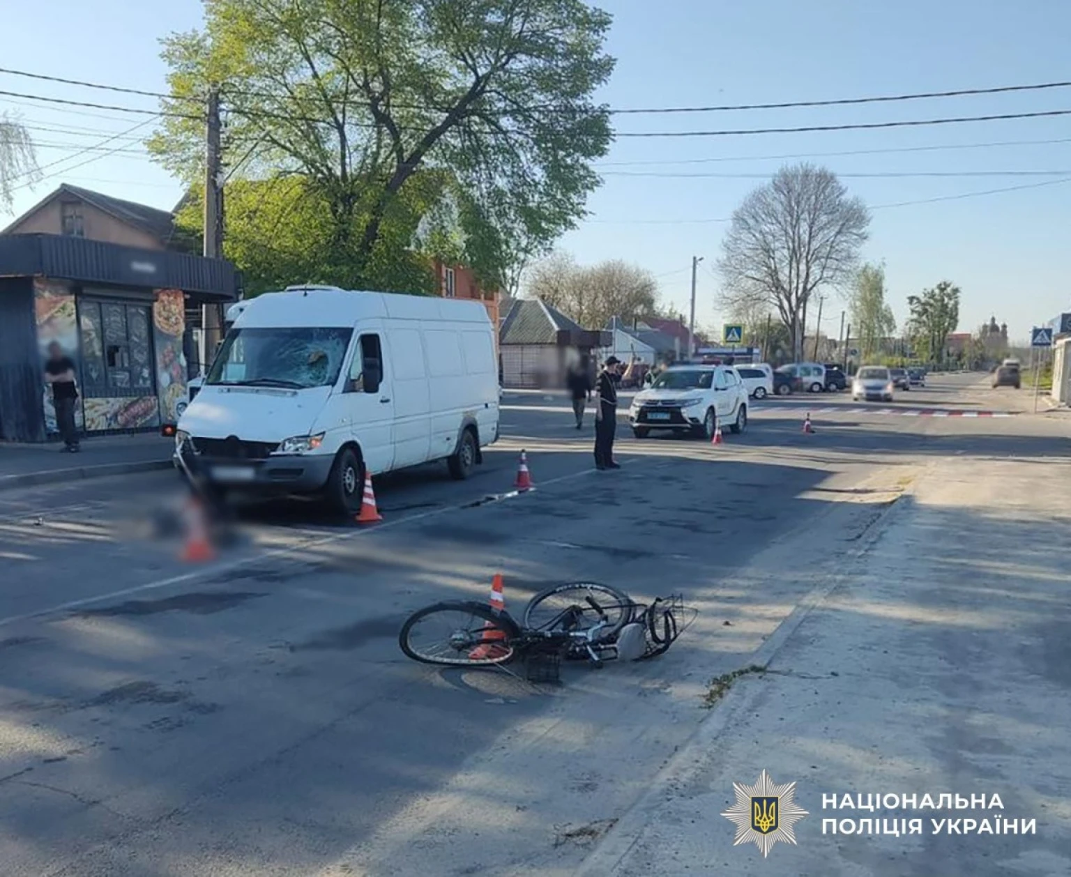 У Звягелі після зіткнення з мікроавтобусом загинув літній велосипедист
