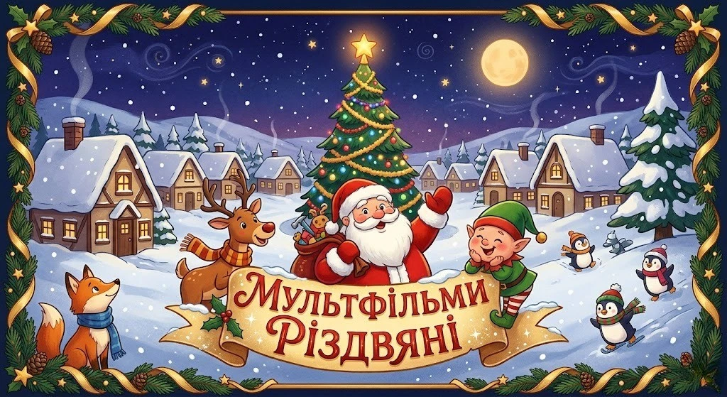 Різдвяні мультфільми для святкового перегляду всією родиною