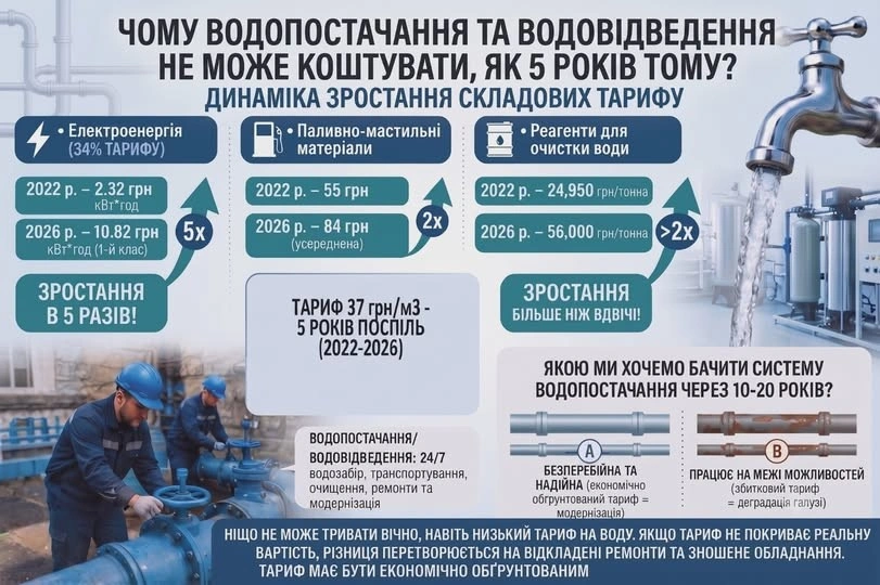 Чому житомирянам варто готуватися до оновлених платіжок за воду