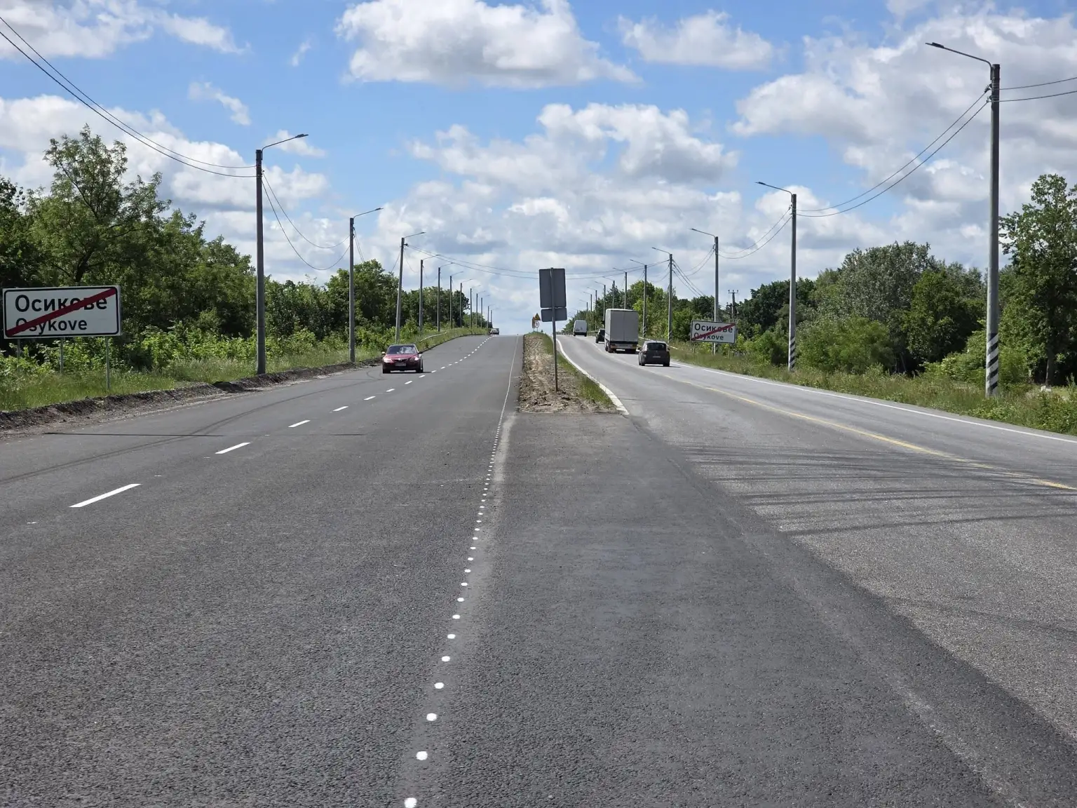 На Житомирщині завершили ремонт стратегічної міжнародної автотраси