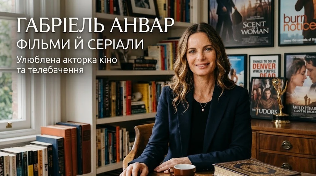 Кращі фільми й серіали з Габріель Анвар