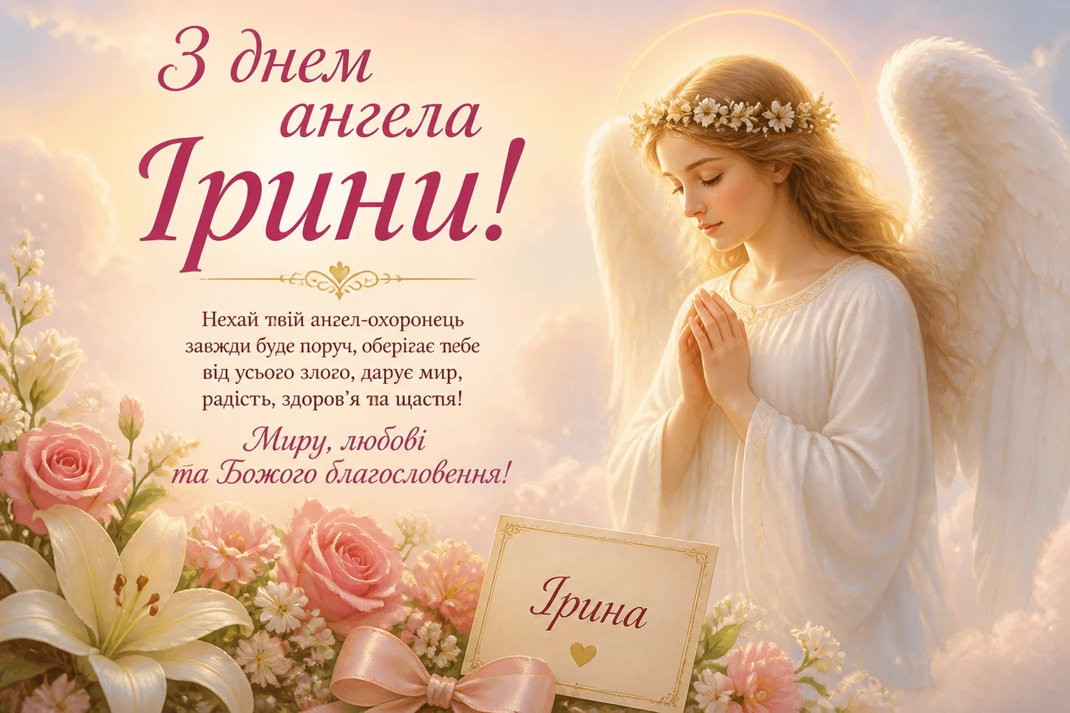 З днем ангела Ірини