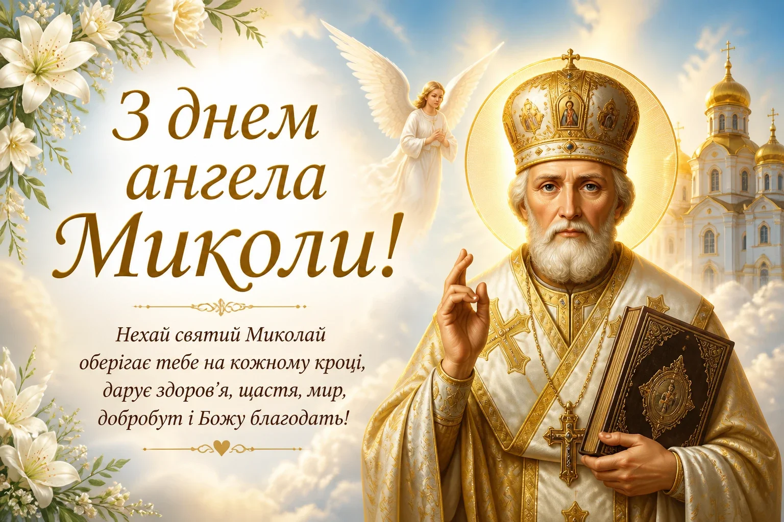 З днем ангела Миколи