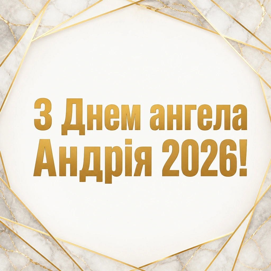 з днем ангела андрія 2026