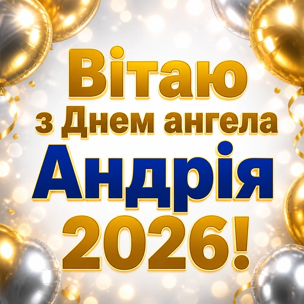 з днем ангела андрія 2026