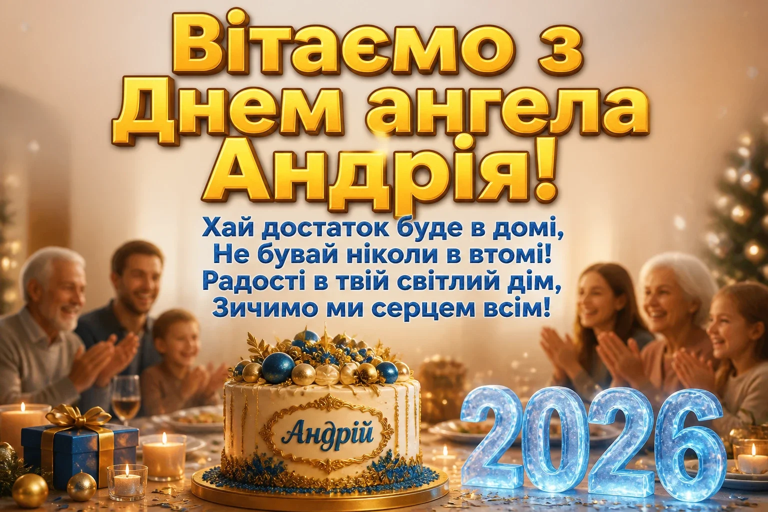 з днем ангела андрія 2026