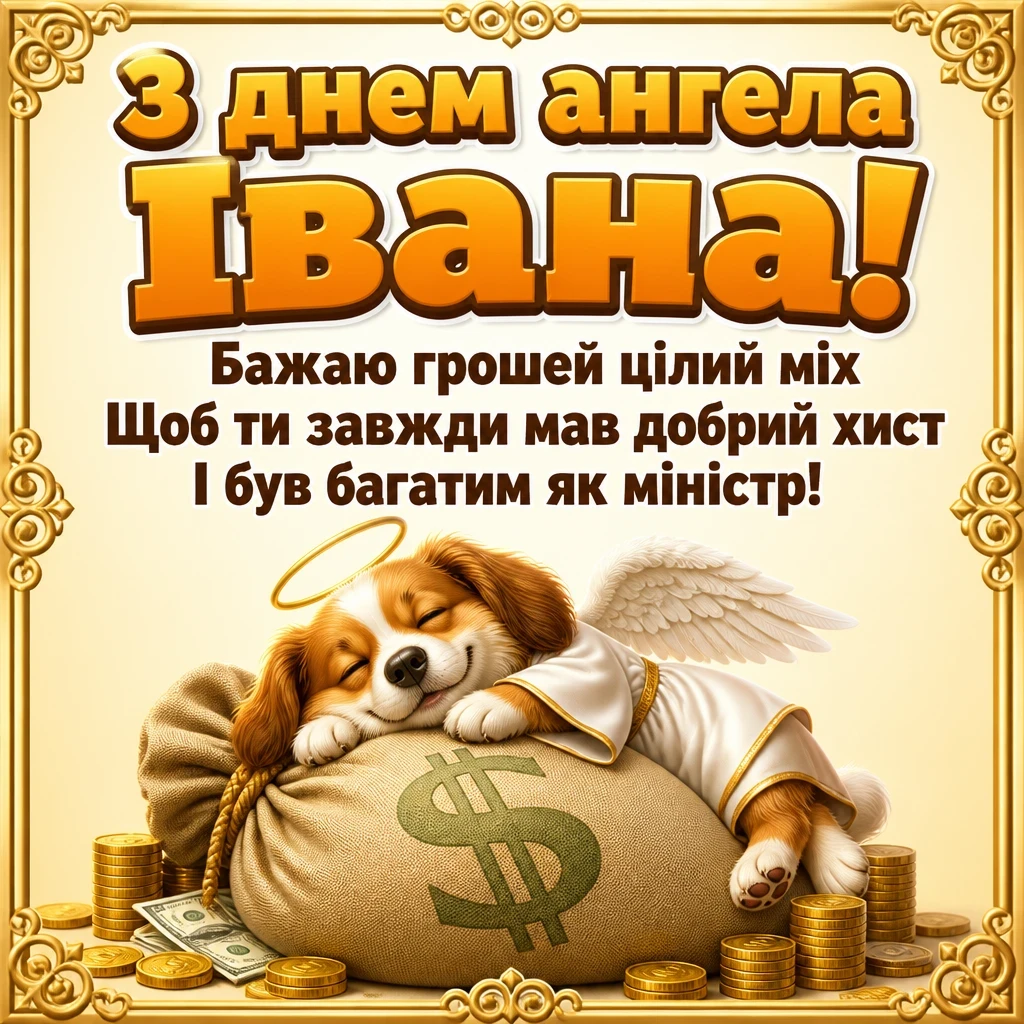 привітання з днем ангела івана привітання з днем ангела івана
