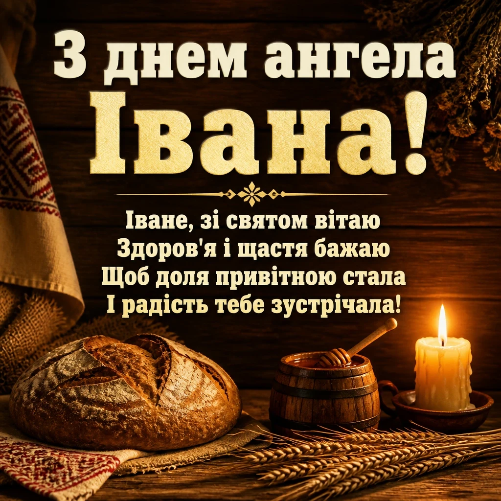 привітання з днем ангела івана привітання з днем ангела івана