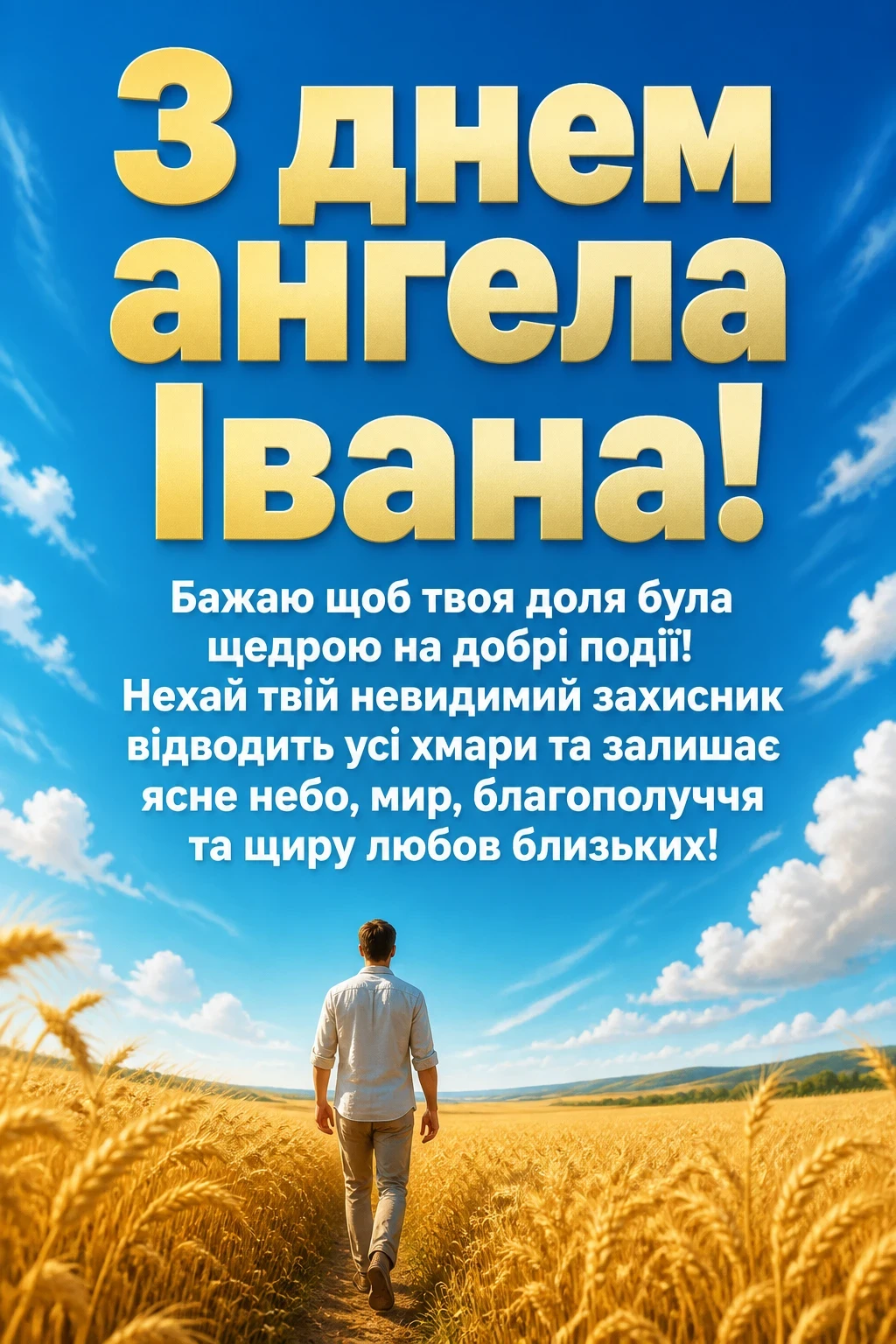 привітання з днем ангела івана привітання з днем ангела івана