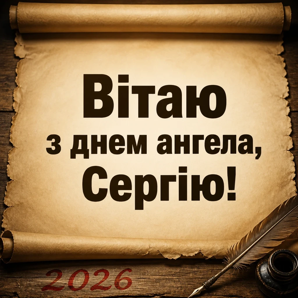 день ангела сергія 2026 день ангела сергія 2026