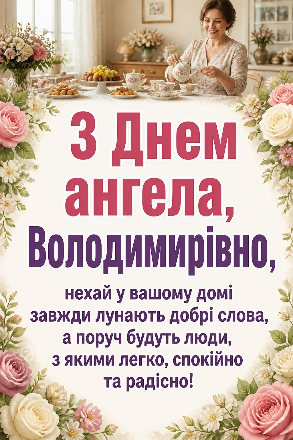 з днем ангела володимирівна з днем ангела володимирівна