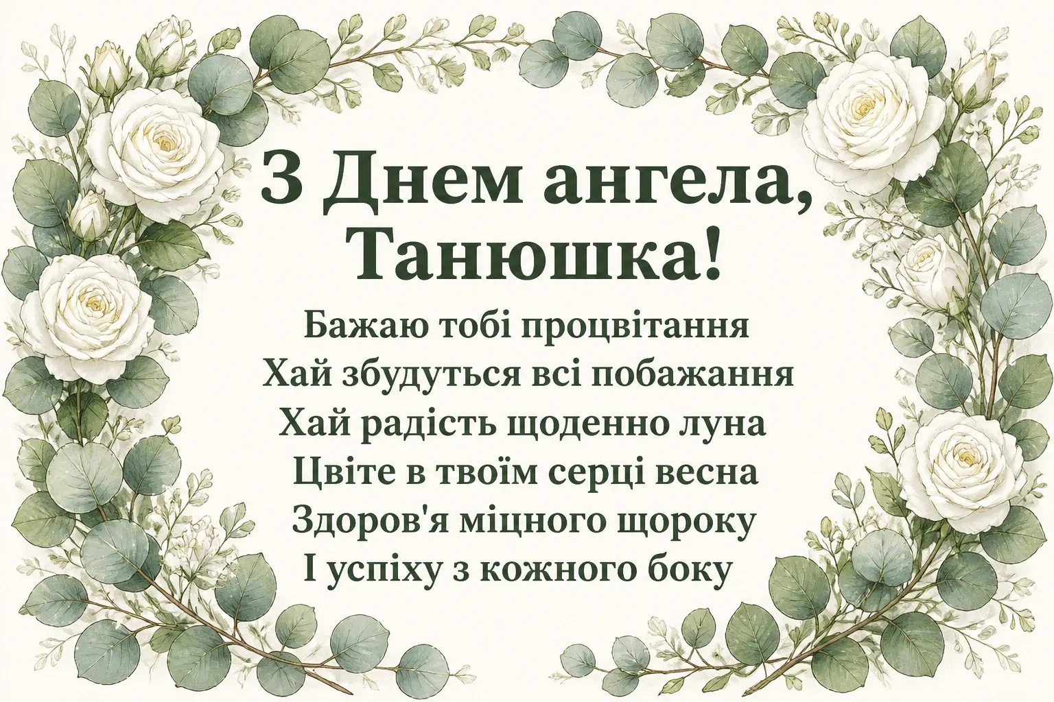 з днем ангела танюшка з днем ангела танюшка