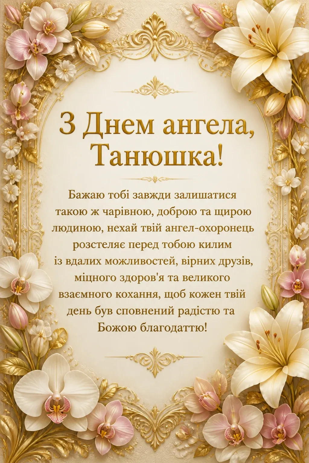 з днем ангела танюшка з днем ангела танюшка