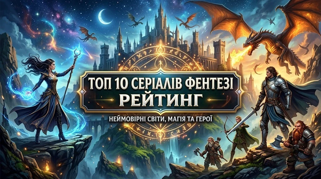 Топ серіалів фентезі з найвищим рейтингом IMDb