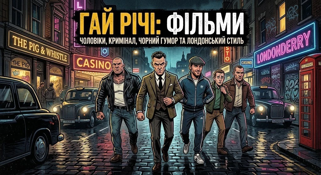 Усі фільми Гая Річі в одному місці