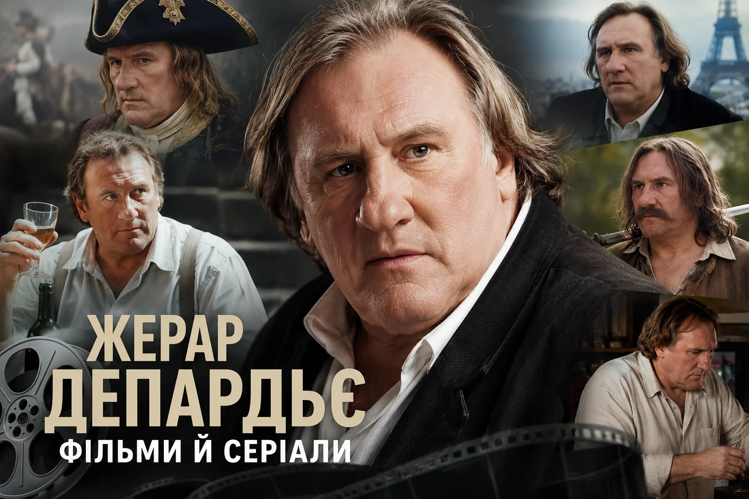 Жерар Депардьє у фільмах і серіалах: огляд творчості